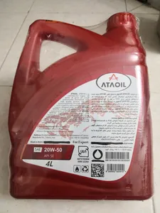 تجریه خرید روغن موتور خودرو بنزینی آتا اویل مدل 20w-50 se حجم 4 لیتر