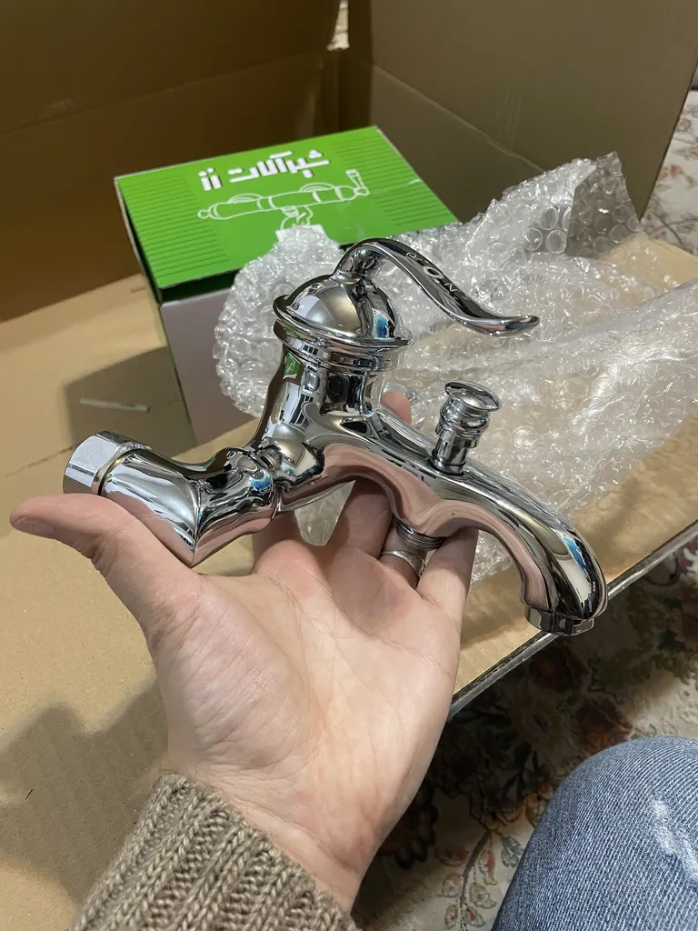 ست شیرآلات شیرالات رز مدل ارنیکا 2 رویال مجموعه 6 عددی