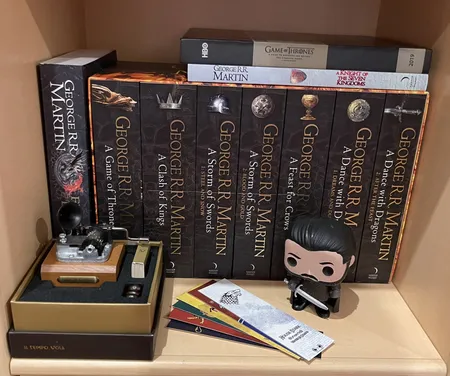 نشانگر کتاب بیگای استودیو مدل خاندان گیم آف ترونز بسته ی 7 عددی