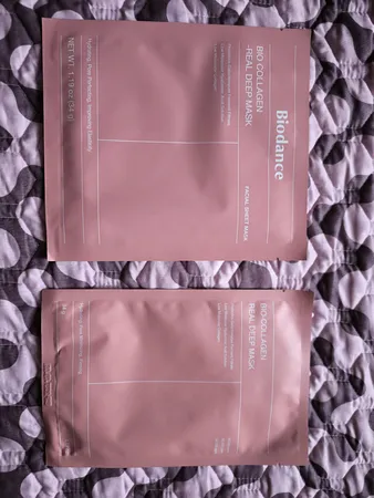 ماسک صورت بایودنس مدل بیو کلاژن وزن 34 گرم