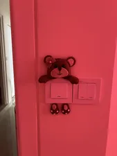 تجریه خرید عروسک تزيينی كليد و پريز اتاق كودک كد c15