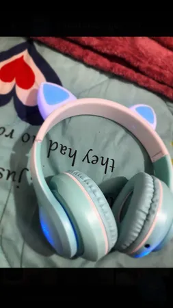 هدفون بلوتوثی طرح فانتزی گربه مدل Cat-STN-28