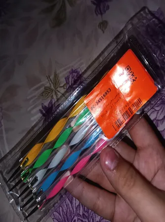 قلم طراحی ناخن مدل داتینگ کد T01 بسته 5 عددی