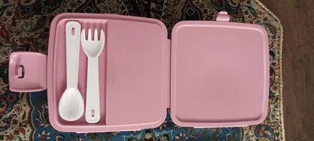 ظرف غذا 3 تکه کودک هوبی لایف مدل پرنسس