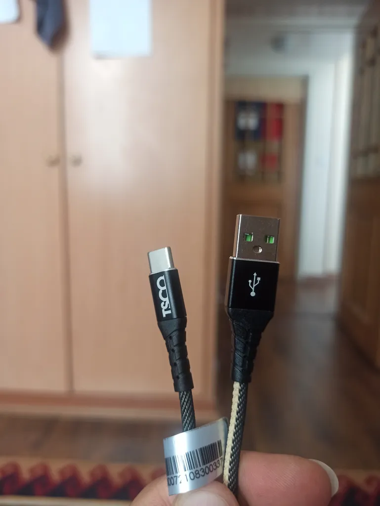 کابل تبدیل USB به USB-C تسکو مدل TC C72N طول 1 متر