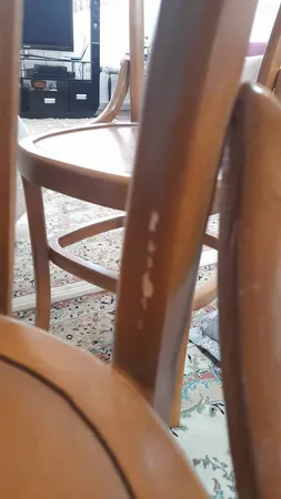 میز و صندلی ناهارخوری چوبی اسپرسان چوب مدل sl01