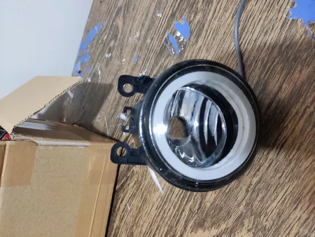 چراغ مه شکن جلو خودرو مدل نئون دار مناسب برای 207 بسته دو عددی