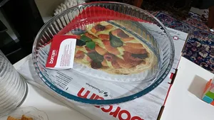 تجریه خرید ظرف فر پاشاباغچه مدل پیتزا پز بورجام کد 59014