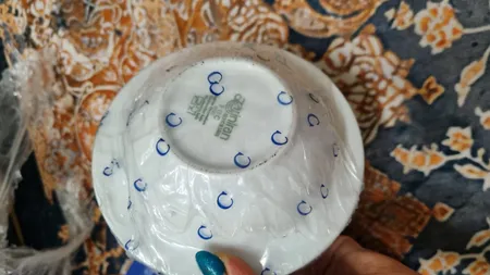 سرویس غذاخوری 28 پارچه چینی زرین ایران سری ایتالیا اف مدل فلورانس درجه سه