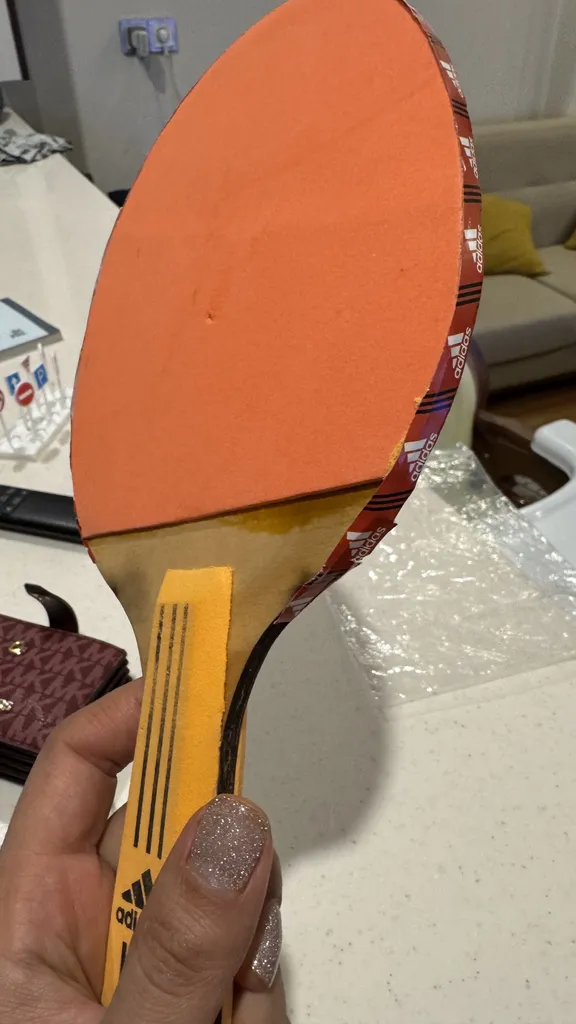 راکت پینگ پنگ مدل فروردین به همراه توپ بسته 3 عددی