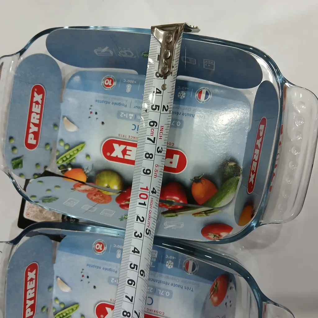 تابه پیرکس مدل نقلی سایز 22