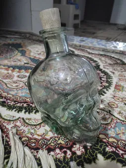 بطری طرح اسکلت کد GL100