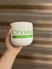 تجریه خرید ماسک مو کریستال مدل بدون آبکشی مناسب موهای خشک و آسیب دیده حجم 500 میلی لیتر