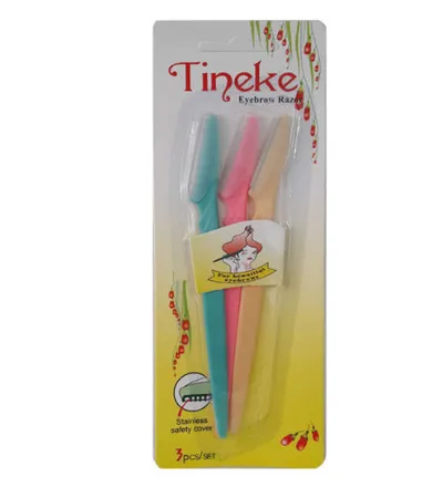 دسته تیغ اصلاح ابرو مدل s6 بسته 3 عددی