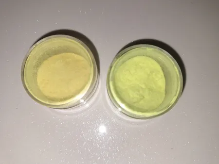 پودر رنگ شب تاب رزین اپوکسی مدل SH001 حجم 8 میلی‌لیتر