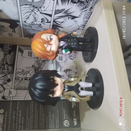 اکشن فیگور مدل انیمه سگ های ولگرد بانگو طرح چویا و دازای بسته 2 عددی