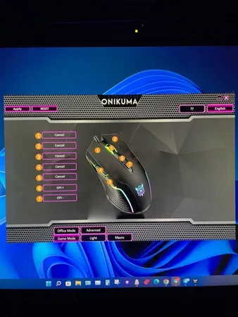 ماوس گیمینگ اونیکوما مدل CW905