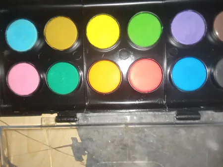 آبرنگ 12 رنگ آریا کد 2-5008