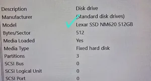 تجریه خرید اس اس دی اینترنال PCIe Gen3 x4 لکسار مدل NM620 ظرفیت 512 گیگابایت