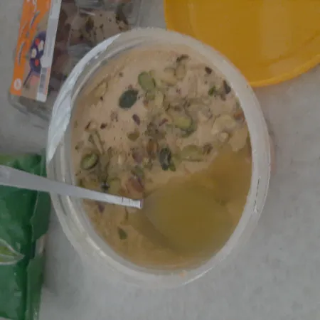 حلوا ارده پسته ای شیررضا - 448 گرم