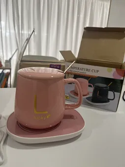 ماگ حرارتی لاکی مدل 1314 به همراه صفحه گرمکن برقی