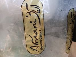 فرش ماشینی فرش مشهد کد 87034 زمینه سرمه ای
