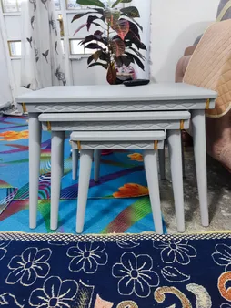 میز جلو مبلی و عسلی مدل 001 مجموعه 4 عددی