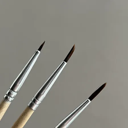 برس خط چشم پرگاس مدل PRO-3 مجموعه 3 عددی