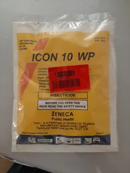 سم آفات خانگی ایکون مدل 10wp وزن 50 گرم