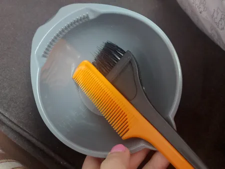 لوازم رنگ مو نوین مدل sa-3 مجموعه 3 عددی