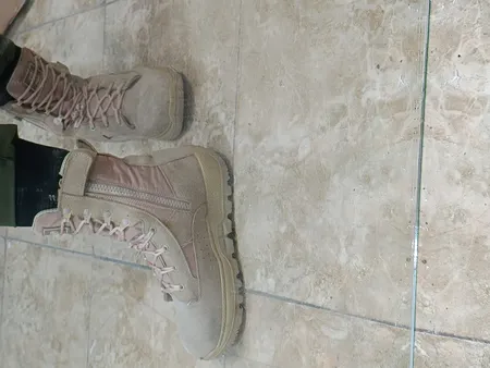 پوتین ایمنی مدل گارد زیپ دار جیر