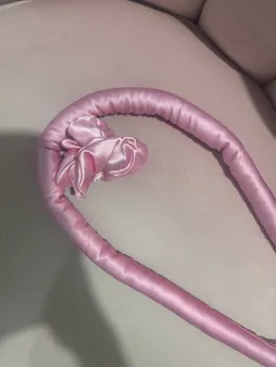 بیگودی مدل کرلی روبان به همراه کش مو بسته 2 عددی