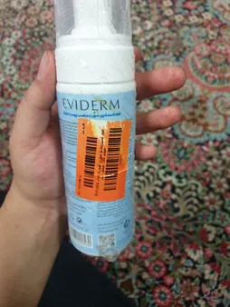 فوم شست‌وشوی صورت اویدرم مدل Evihydra حجم 150 میلی‌لیتر