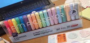 تجریه خرید ماژیک علامت گذار کریتورز کلاس کد 7 بسته 18عددی