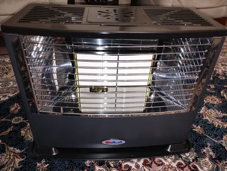 بخاری گازی آبسال مدل هوشمند کد 405