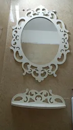 آینه خونه خاص مدل TAJ به همراه شلف دیواری