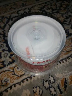 دی وی دی خام فینال مدل DVD-R بسته 50 عددی