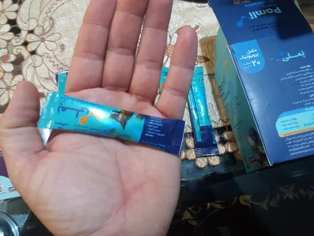 مکمل پروبیوتیک سگ و گربه پملی مدل ساشه وزن 40 گرم بسته 5 عددی