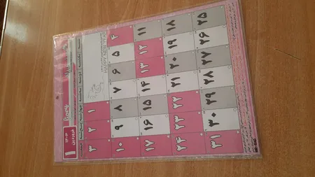 تقویم دیواری سال 1404 مستر راد طرح مدیریت زمان کد 2499 به همراه برچسب