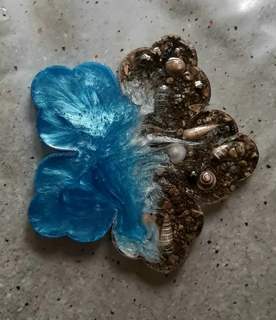 قالب رزین مدل زیرلیوانی 02