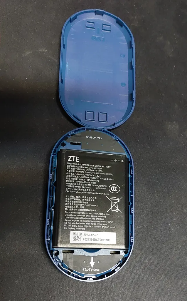 مودم 4G LTE قابل حمل زد تی ای مدل U10S Pro