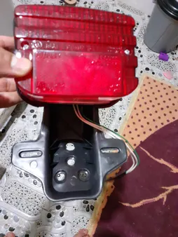 چراغ خطر عقب موتور سیکلت مدل ch25