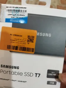 تجریه خرید اس اس دی اکسترنال سامسونگ مدل Portable T7 ظرفیت 1 ترابایت رابط USB 3.2 Gen2
