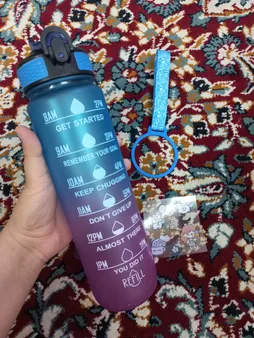 قمقمه مدل ورزشی گنجایش 1 لیتر