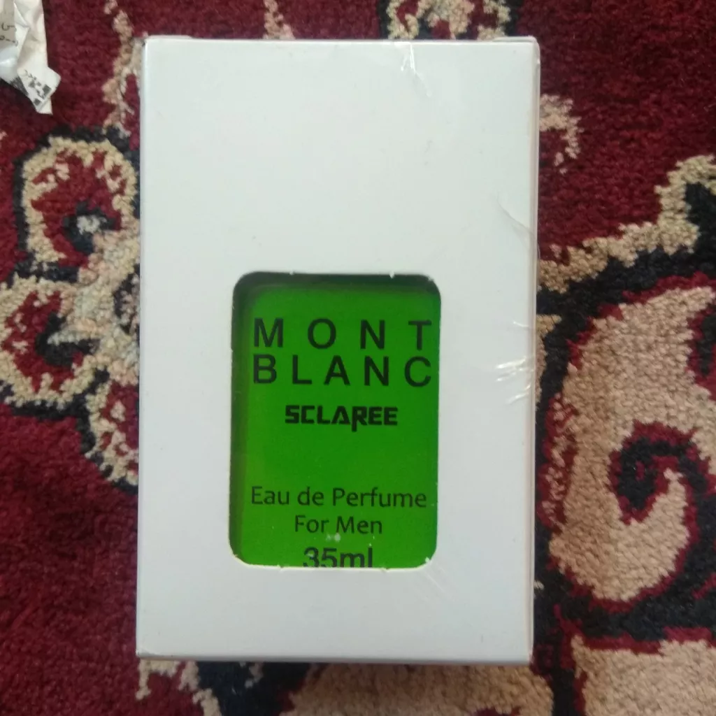 عطر جیبی مردانه اسکلاره مدل Mont Blanc حجم 35 میلی لیتر