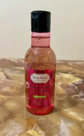 تونر پاک کننده صورت دیپ سنس مدل گلاب حجم 160 میلی لیتر