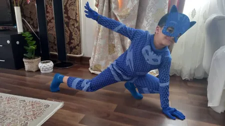 ست ایفای نقش طرح گروه شب نقاب کد pjmasks.b.56 مجموعه چهار عددی