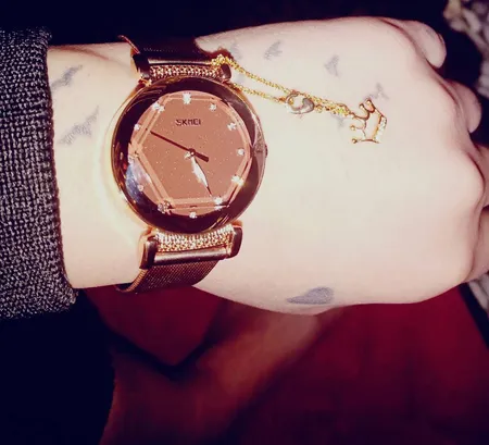 ساعت مچی عقربه ای زنانه اسکمی مدل 9188RG-NP2