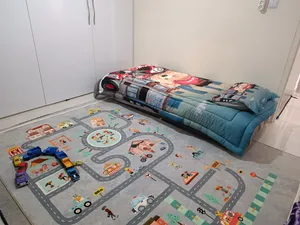 تجریه خرید فرش ماشینی محتشم طرح کودک مدل شهروندان کوچک کد 101270