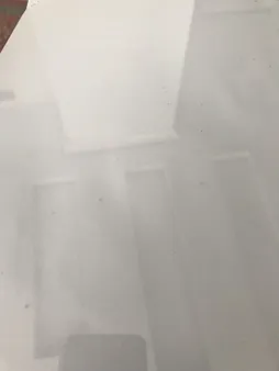 میز جلو مبلی شیشه خم اطلس 12 میل طول 110 سانتی متر